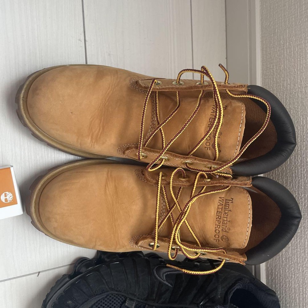 Timberland Waterproof Boots With Dry Cleaning Kit Size US8