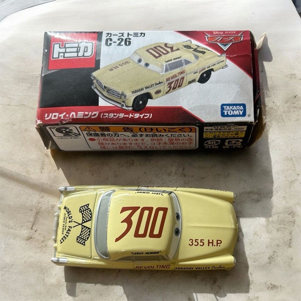 Takara Tomy Disney Pixar Cars Tomica C-26 Leroy Heming Standard Type