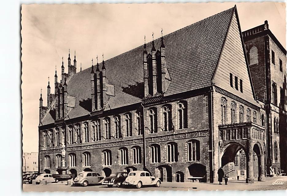 Postcard Altes Rathaus Hanover Germany