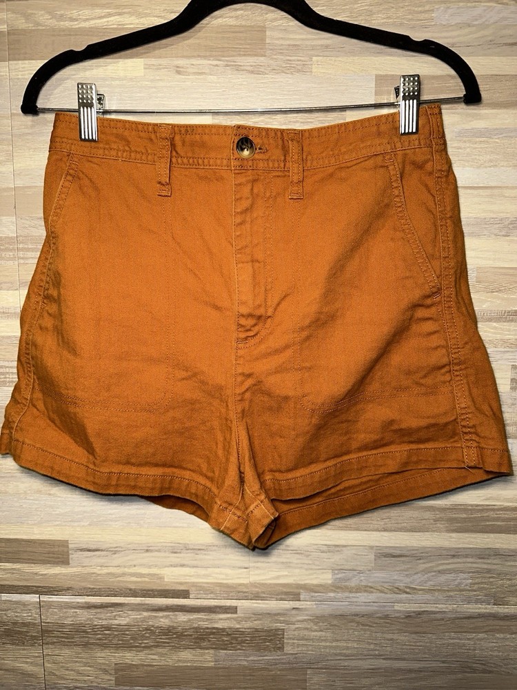 Madewell Camp Shorts Womens Size S High-Rise 2