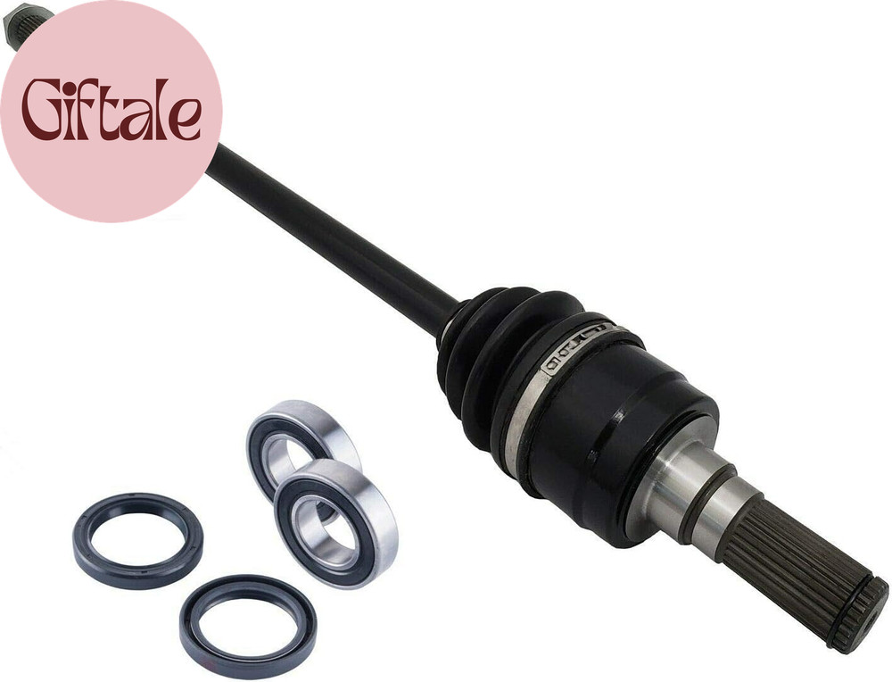Rear Left or Right Cv Axle & Wheel Bearing for Yamaha Viking/Wolverine 700 2014-