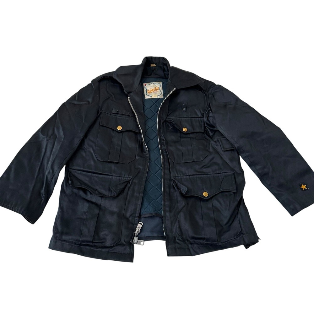 VTG Chicago Police Jacket Regular Blue Vintage Defender 40 Regular