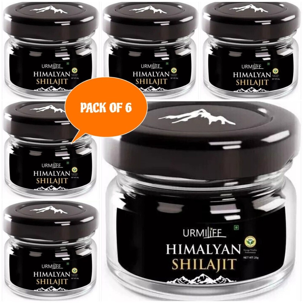 Himalayan Pure 100% Shilajit Soft Resin Organic Potent Fulvic Acid