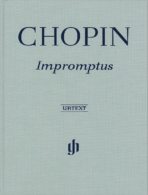Chopin Impromptus Piano Solo Classical Sheet Music Henle Urtext Hardcover Book
