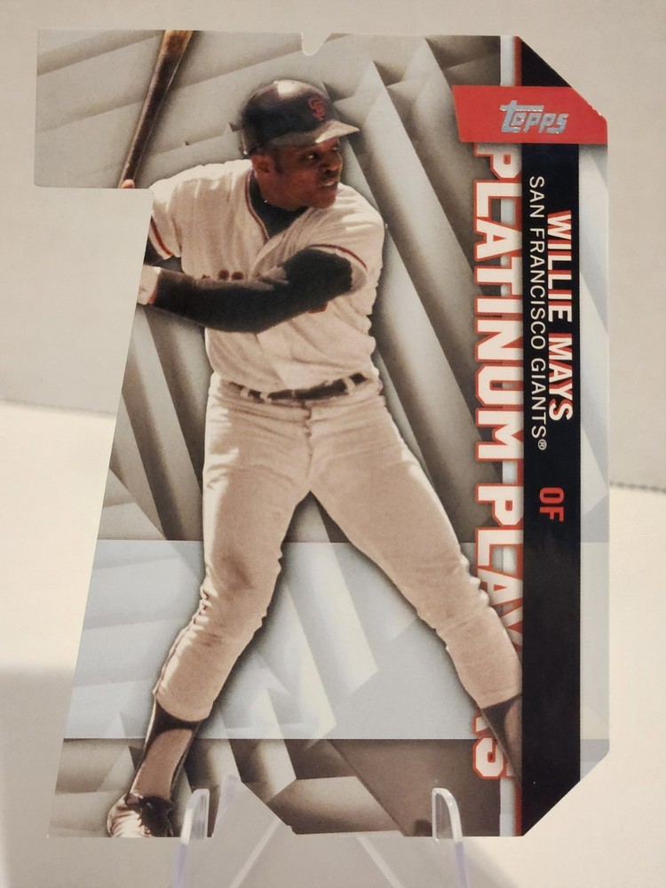 2021 Topps - Topps Platinum Players Die-Cuts #PDC-13 Willie Mays
