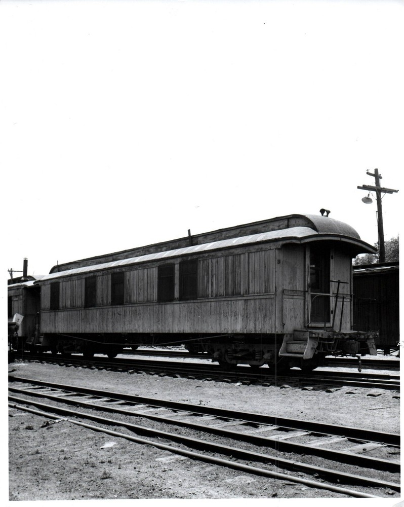 Vintage wooden Railroad Car Caboose  8x10 Photo