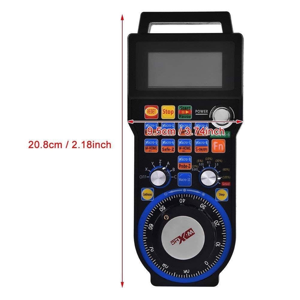 WHB04B-6 XHC Mach3 6Axis MPG Pendant Handwheel For CNC Router NEAR CAR #jg