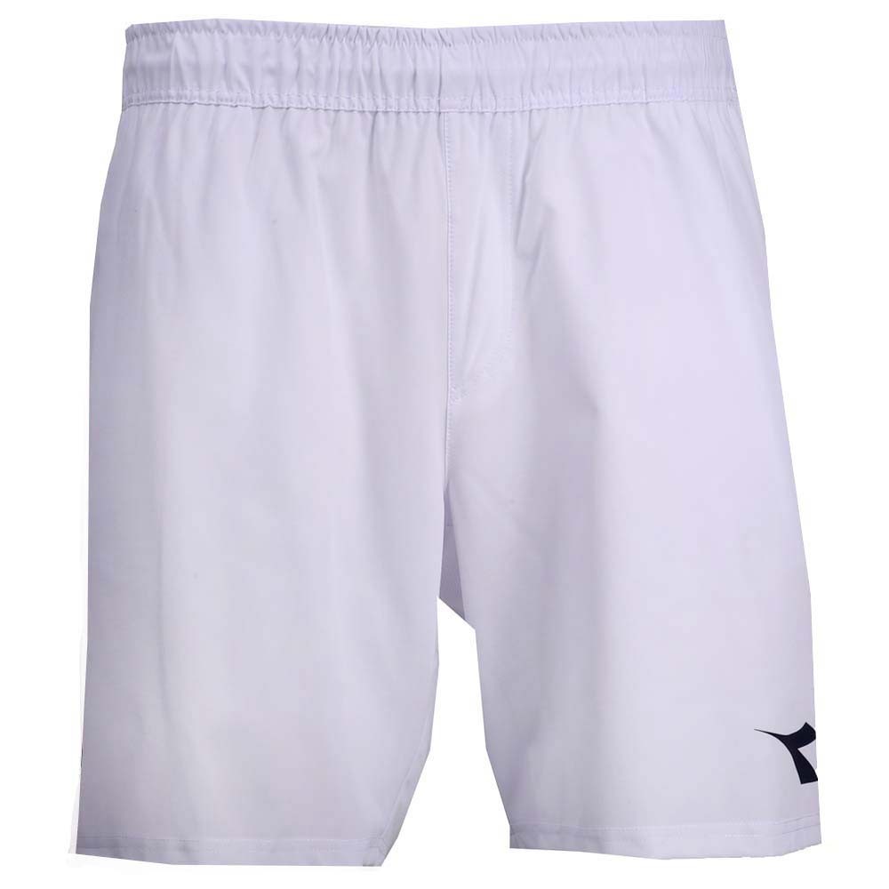 diadora Bermuda Icon Tennis Shorts Mens White Casual Athletic Bottoms 179122-200