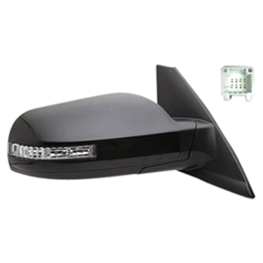 Power Convex Passenger Side Door Mirror Heated 128-52937 OE