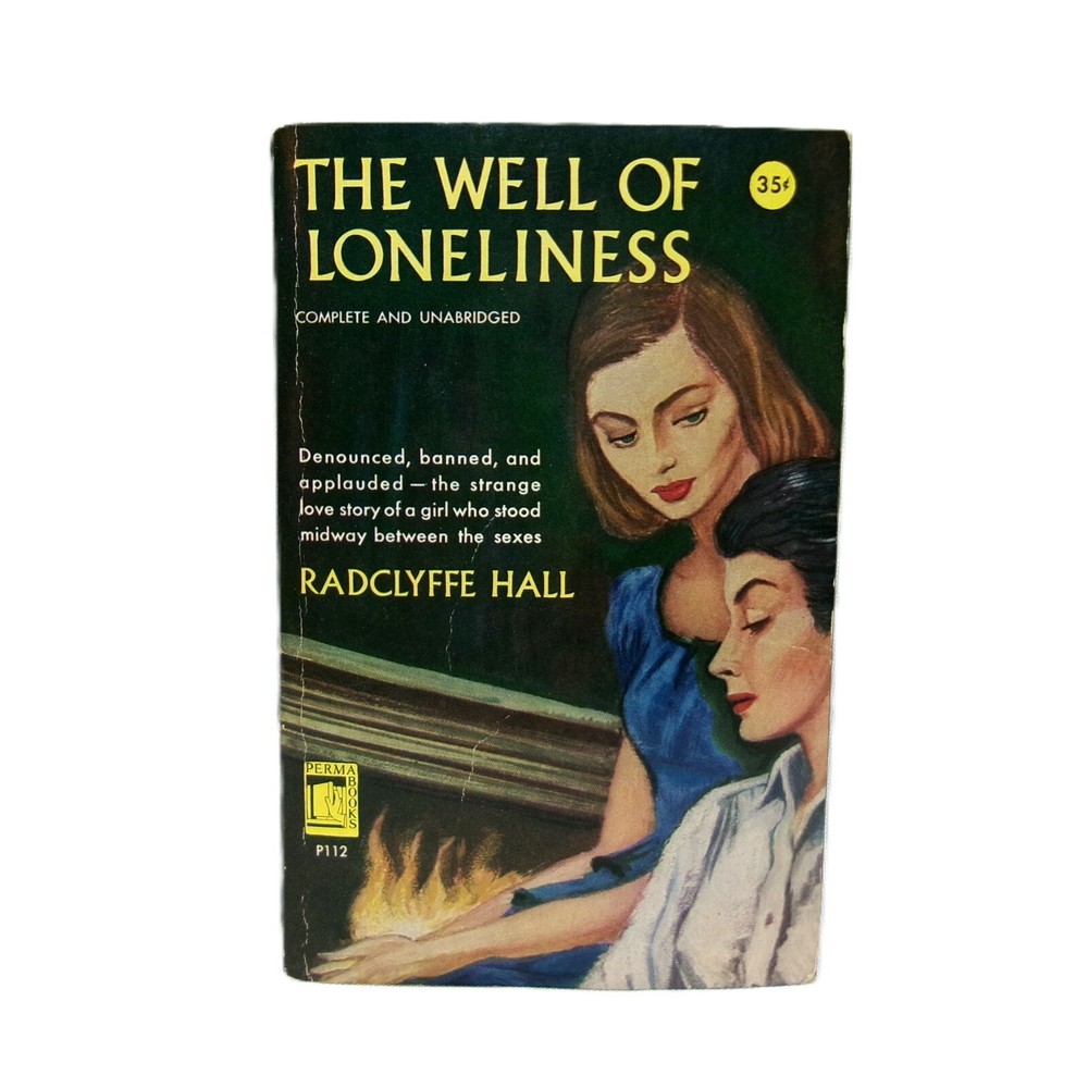 1951 Vintage Paperback Book, Well of Loneliness -Radclyffe Hall, Lesbian Fiction