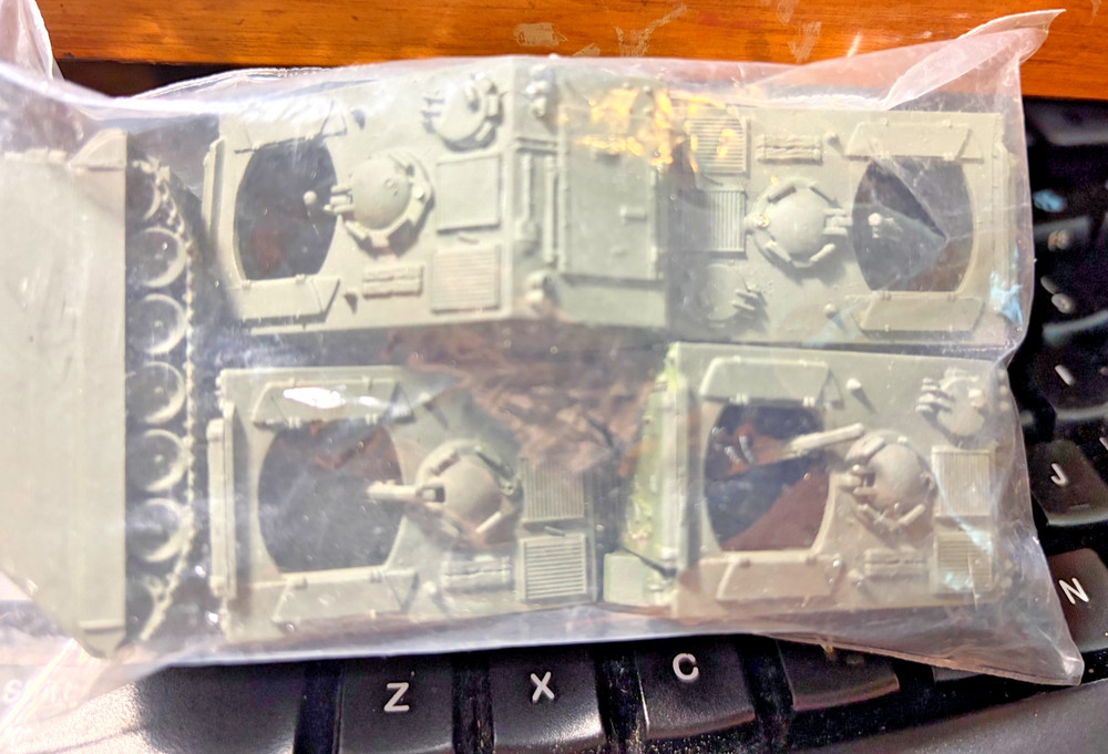 Roco minitanks 5 M-106 Mortar carriers used   iima35   1/87