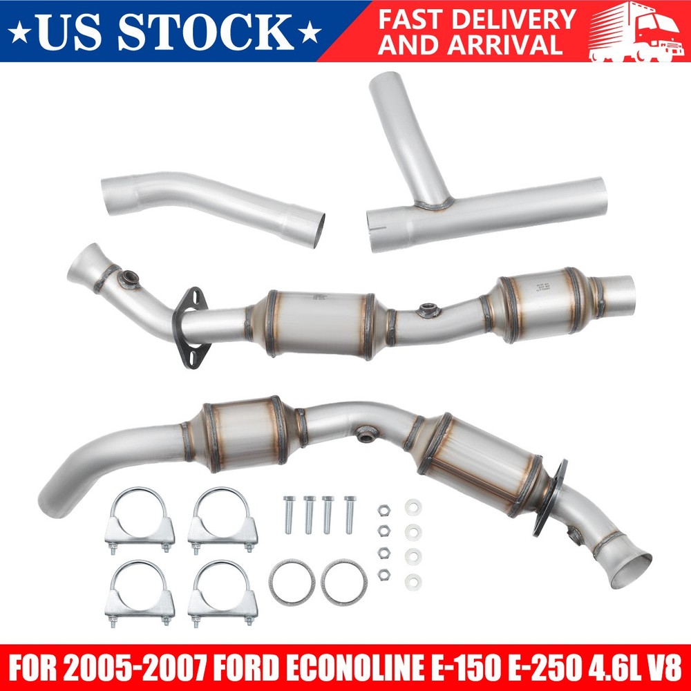 Catalytic Converter For 2005-2007 Ford Econoline E-150 E-250 V8 4.6L Left &Right