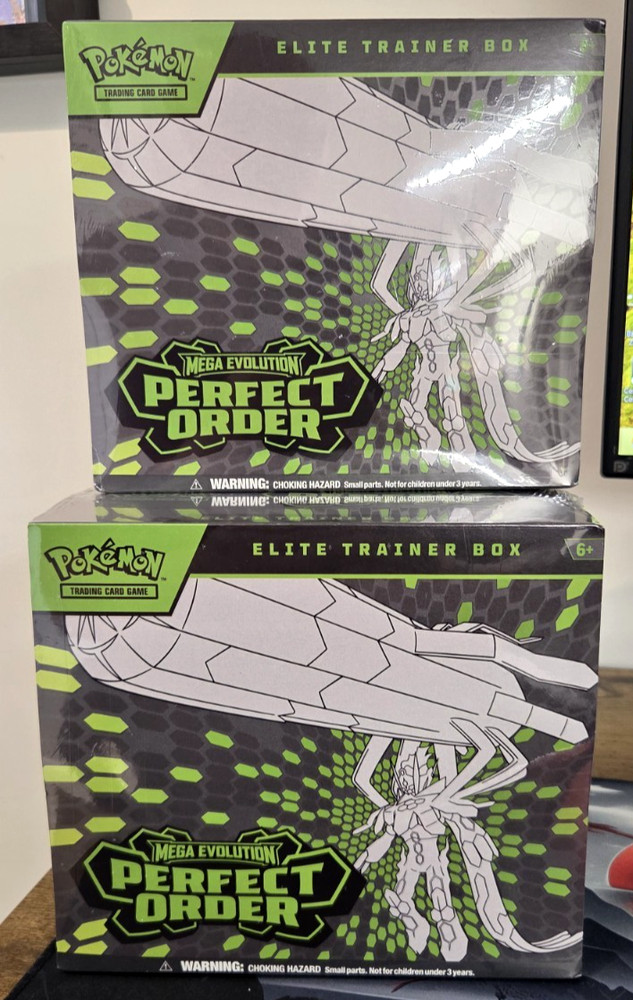 Perfect Order ETB Pokemon TCG Elite Trainer Box , SEALED + NEW