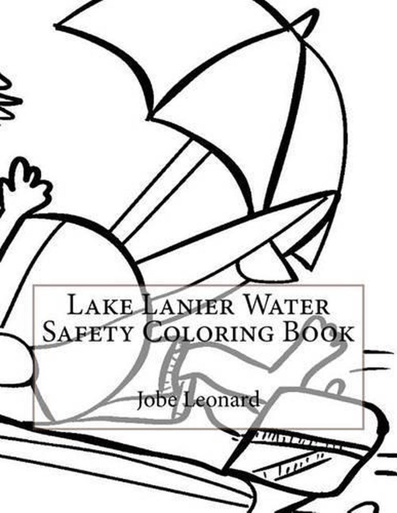 Lake Lanier Water Safety Coloring Book by Jobe Leonard (English) Paperback Book