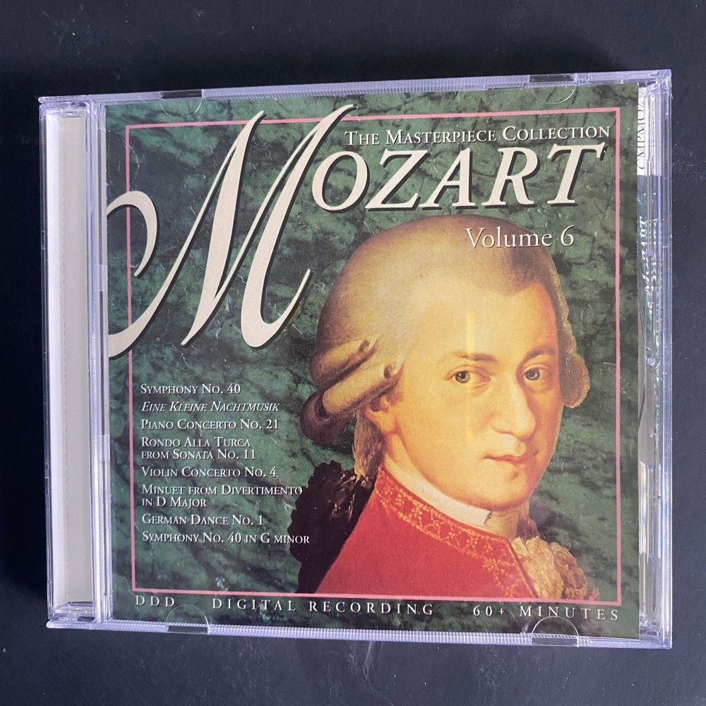 Mozart – The Masterpiece Collection Vol 6 CD Classical Regency Music