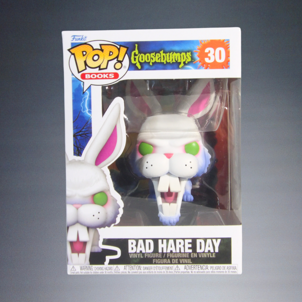 2024 FUNKO POP! BOOKS GOOSEBUMPS BAD HARE DAY VINYL FIGURE #30