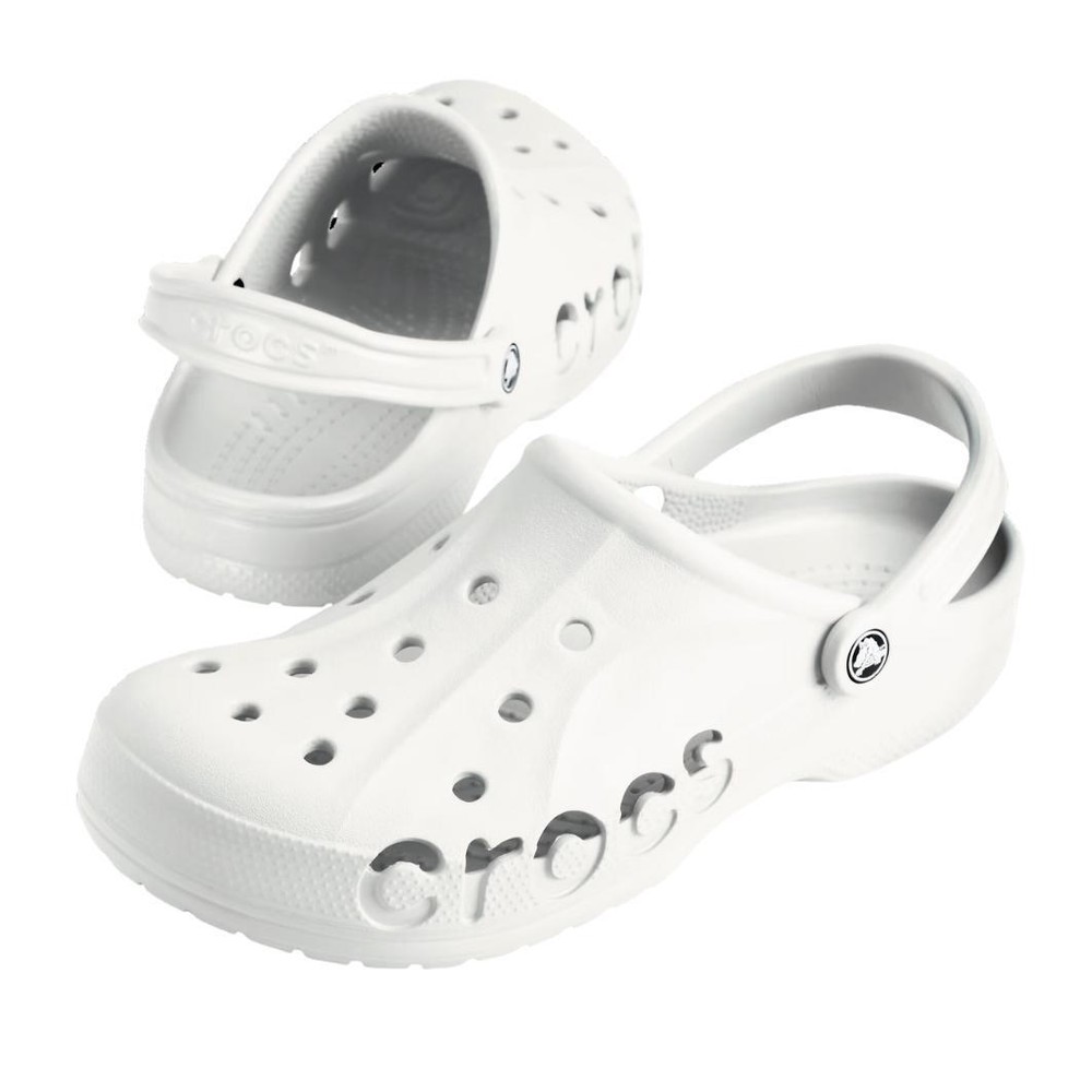 White Crocs Classic Clog Unisex Men Women Slip On Water Shoes Sandals 10001 New