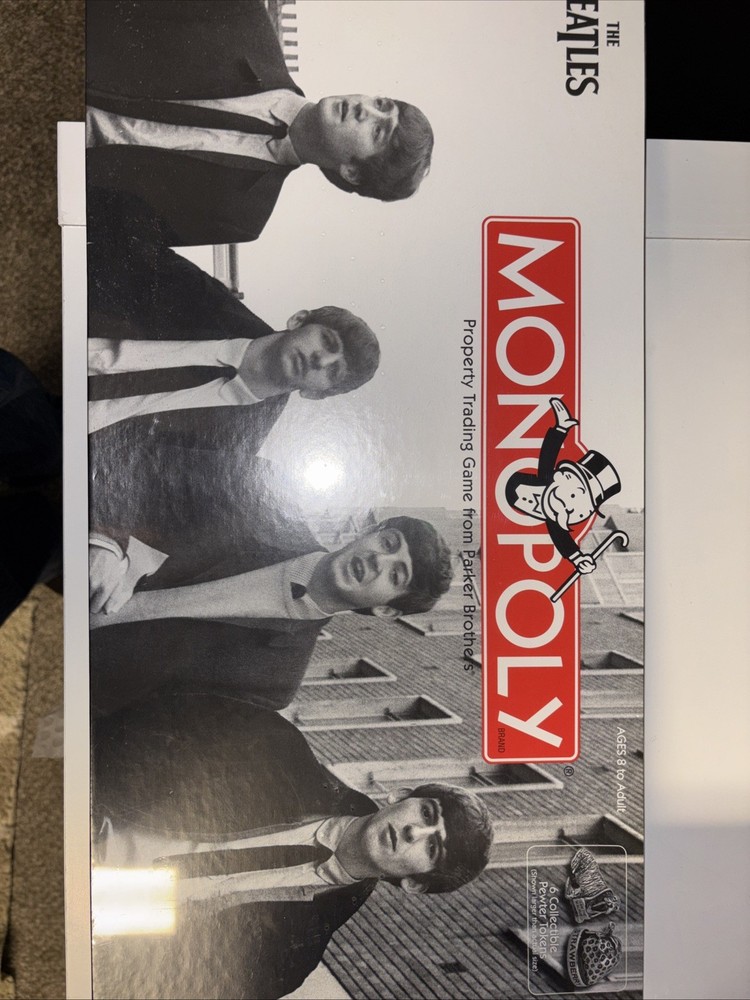 2008 Hasbro Monopoly The Beatles Board Game Collector's Special Edition - Sealed