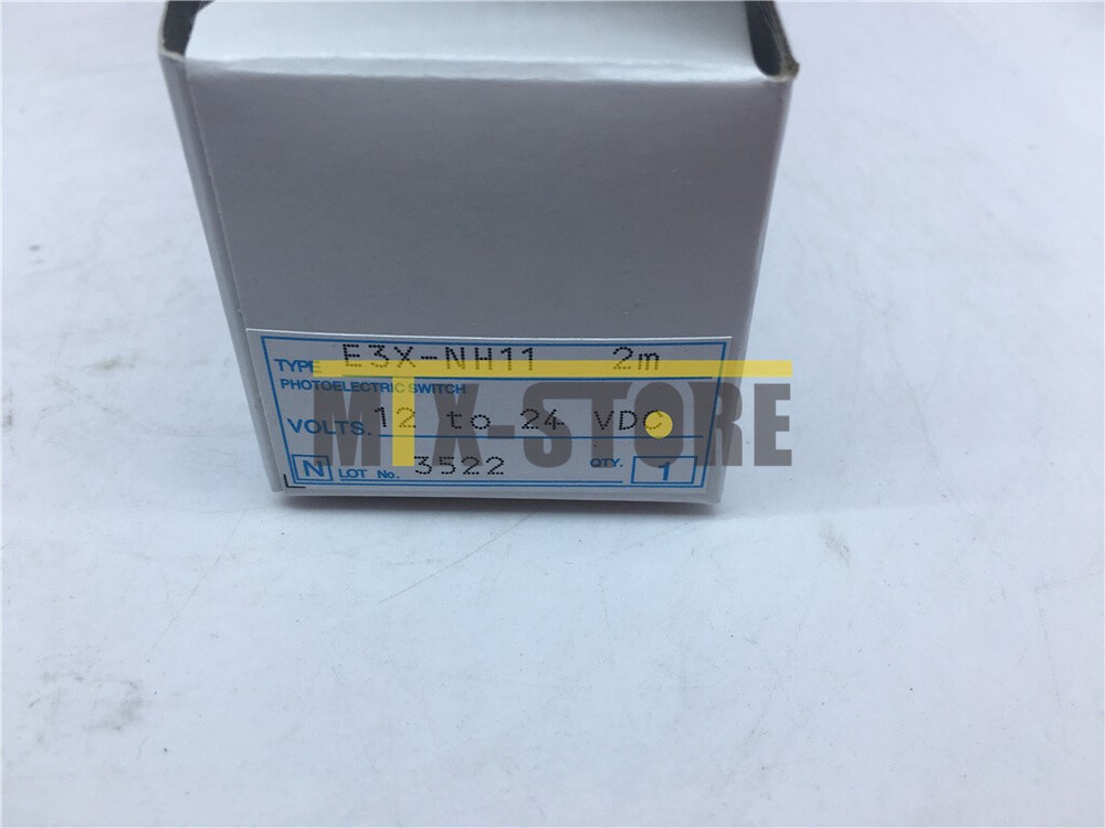 1PC New Omron Fiber Optic Amplifier Photoelectric Sensor E3X-NH11