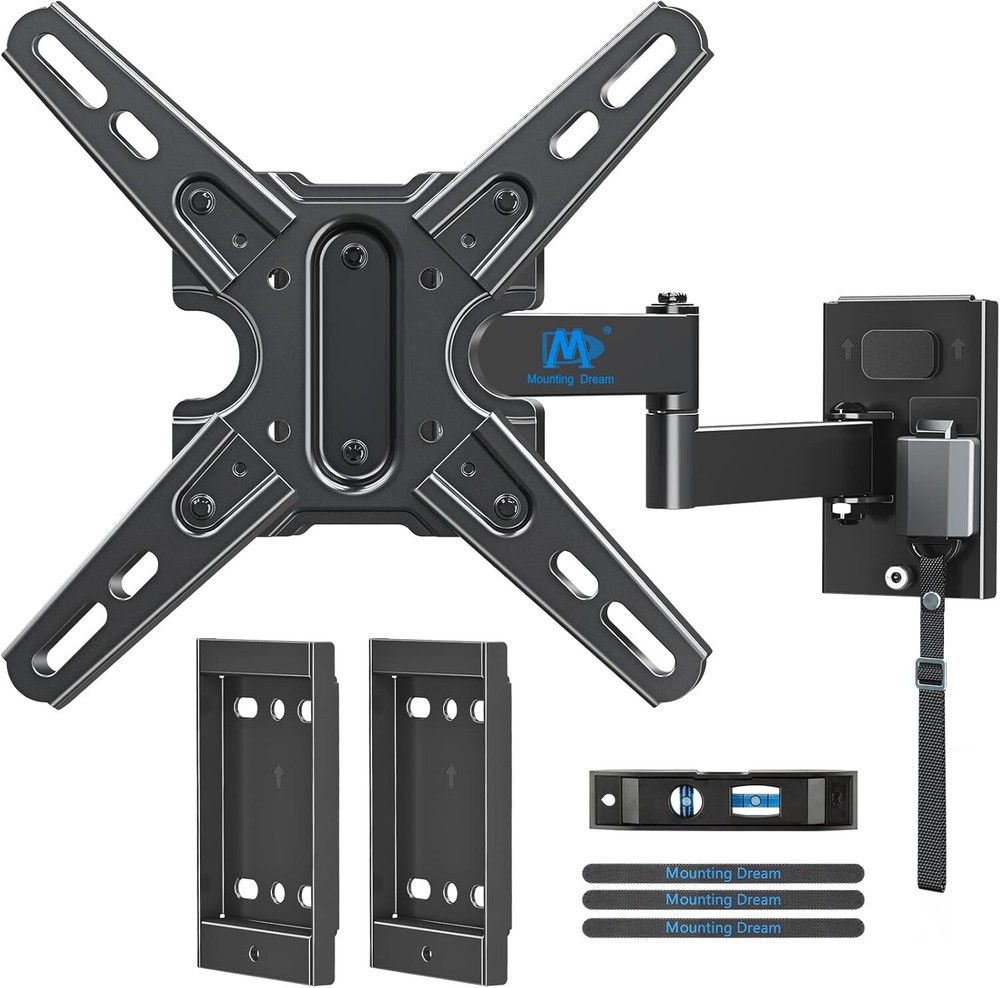 Mounting Dream UL Listed Lockable RV TV Mount for Most 13-43 inch TV, RV Mount