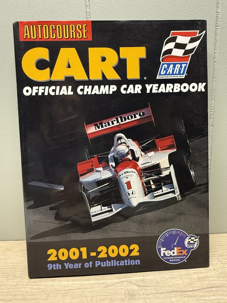 Autocourse CART : Official Yearbook, 2001-2002 by Jeremy Shaw (2002, Hardcover)