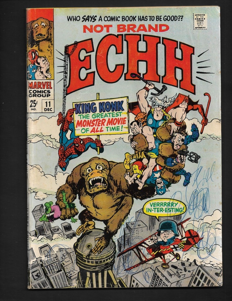 Not Brand Echh #11 Giant Spider-Man King Kong Sub-Mariner Aquaman Free shipping