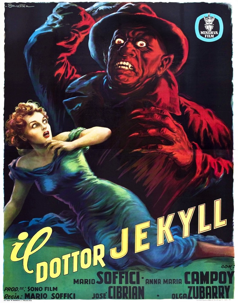 Decoration Poster.Home room art.Interior design.Dr.Jeckyll.Horror movie.7362