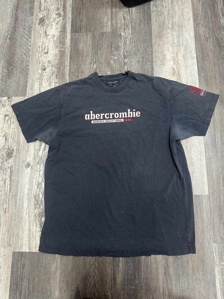 Vintage Abercrombie & Fitch Shirt Men XLarge Short Sleeve Y2k