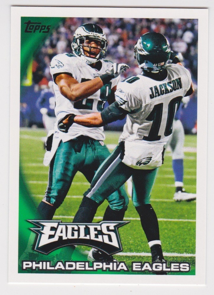 2010 Topps Football Complete Team Set Philadelphia Eagles LeSean McCoy (17)