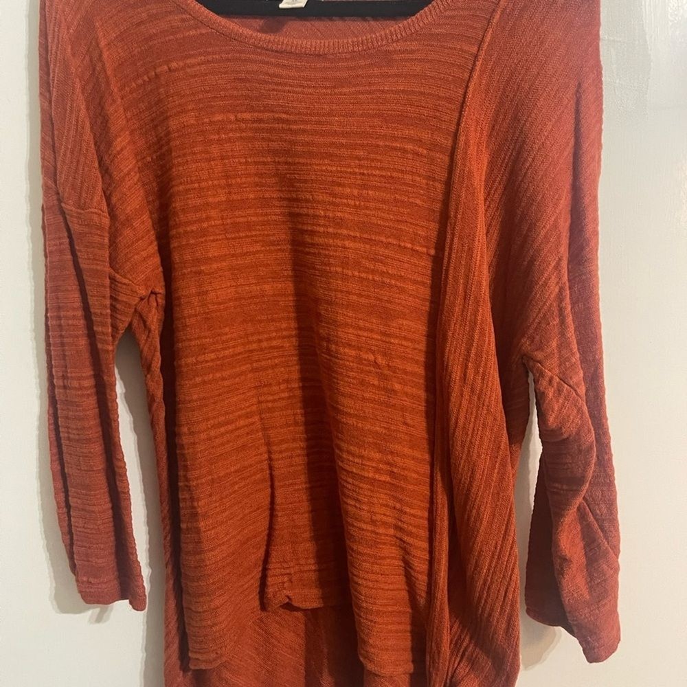 Westbound XL Rust Colored Tunic Shirt