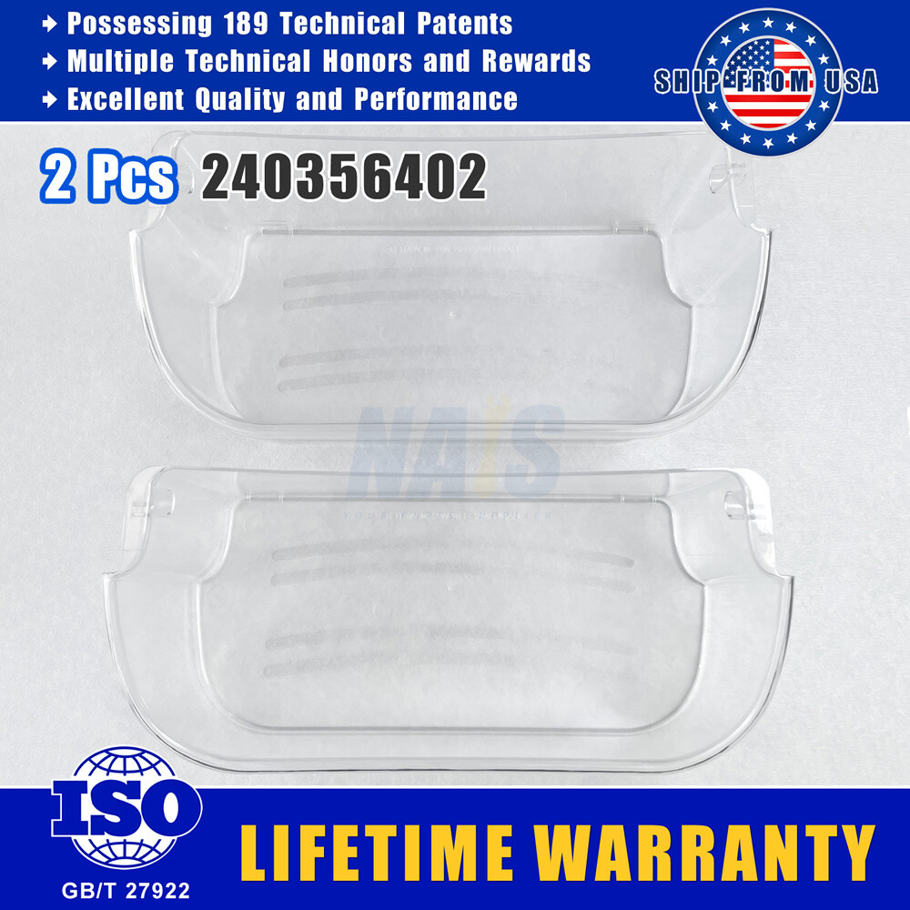 2X Door Upper White Bin Shelf LGUS2642LF2 FFSS2615TE0 FFSS2615TS0 FGHS2631PF4A