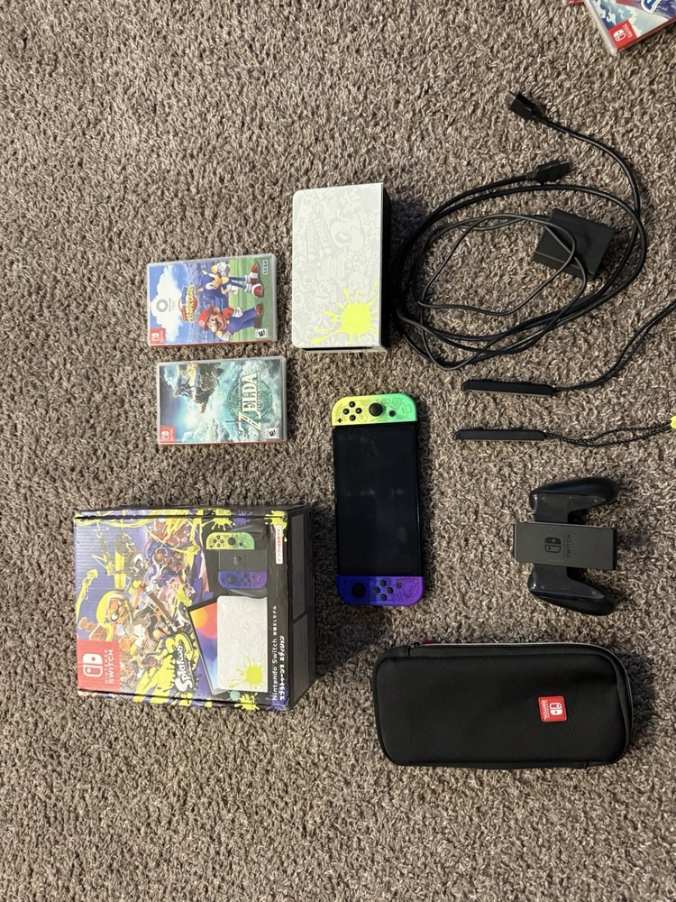 Nintendo Switch OLED Splatoon 3 Edition Console