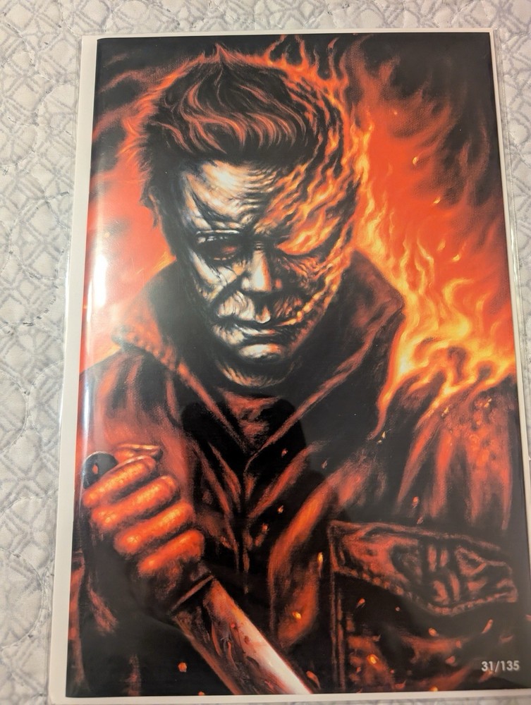 Orbit: Birth of a Slasher Michael Myers Virgin Cover Ltd 31/135 W/COA