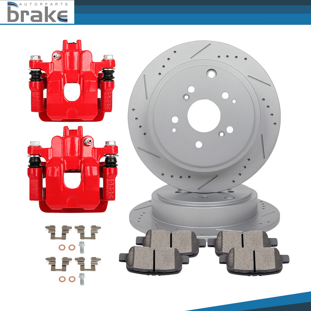 2001-2006 Acura MDX Rear Brake Kit with Ceramic Pads