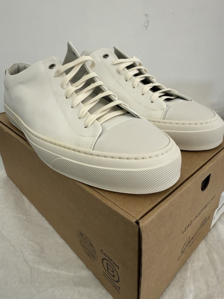 MSRP $228 - Good Man Brand Legacy Lo Top Luxury Italian Leather Sneaker Sz 15