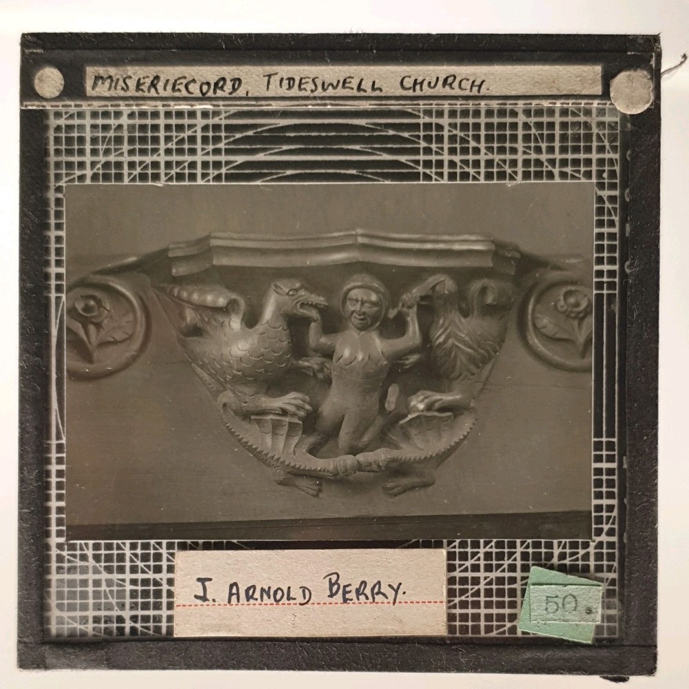 Vintage Magic Lantern  Glass Slide Collectable