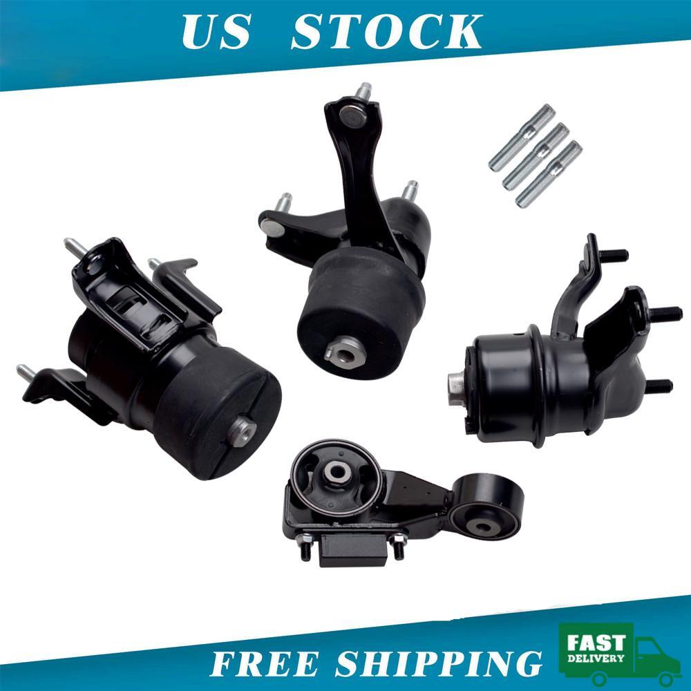 4PCS Engine Motor & Trans Mount fits for Toyota Sienna 3.3L FWD 2004 2005 2006