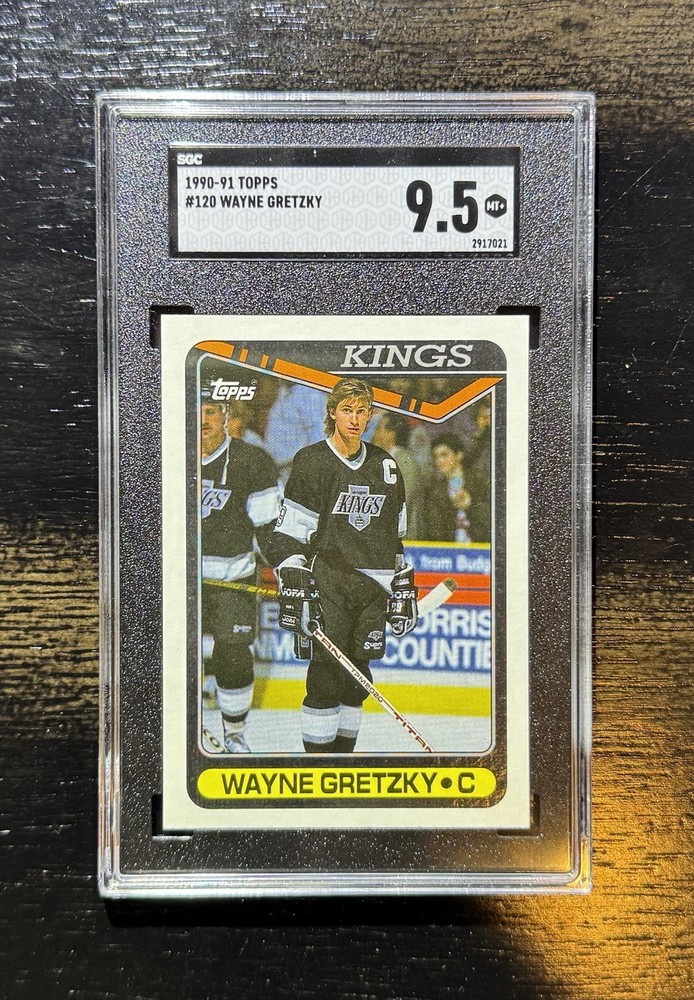 1990-91 Topps - Wayne Gretzky #120 SGC 9.5 Error Card