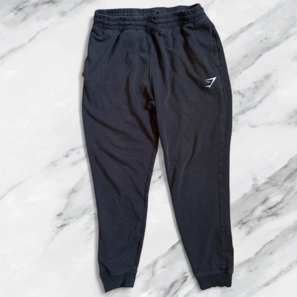 Gymshark Training Fleece Jogger mens XL Black Athletic Gym Yoga Sweat Pants