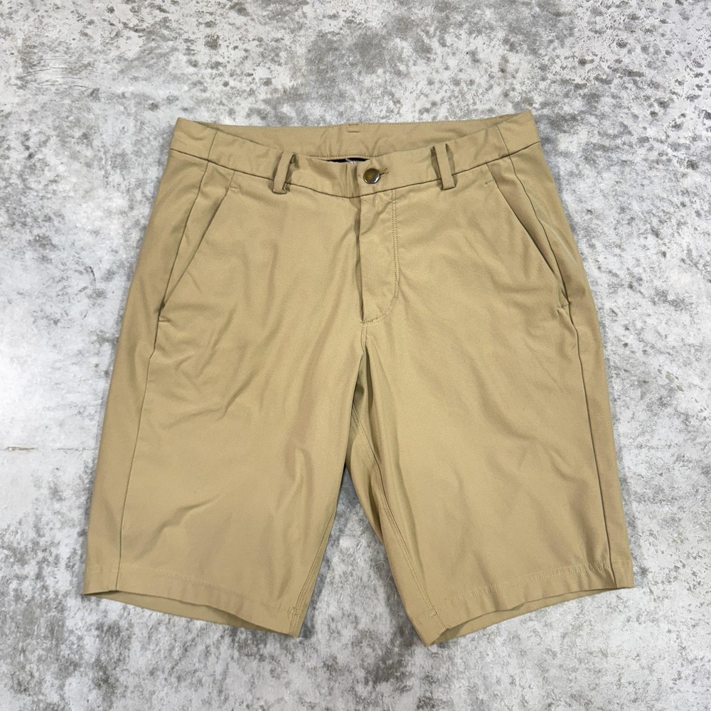 Lululemon Shorts Mens 32 Khaki Commission Chino Golf Athletic Classic Pockets