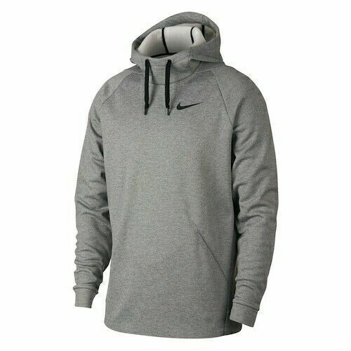 Nike Dri Fit Men Hoodie Medium Gray