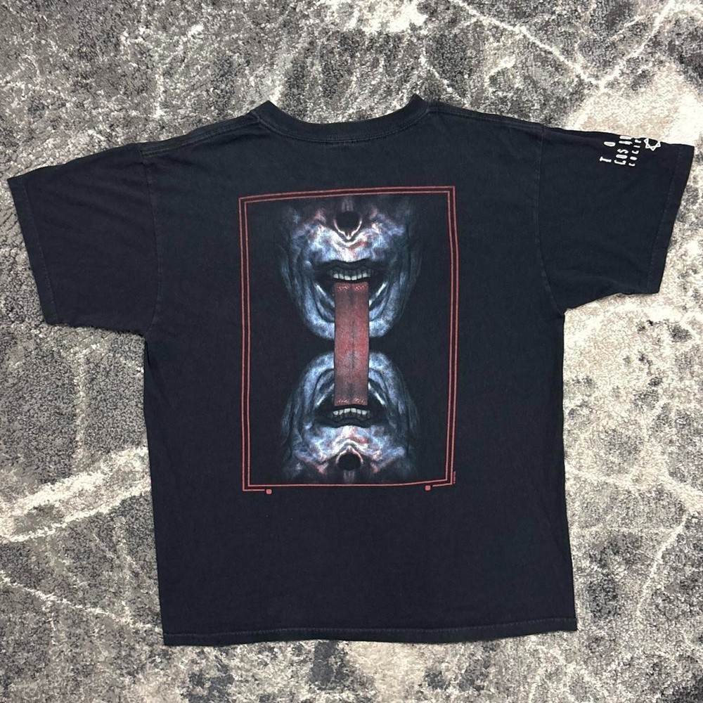 Vintage Tool Shirt Mens Large Y2K 2000s Connected Tongue Tour Concert Merch 2009