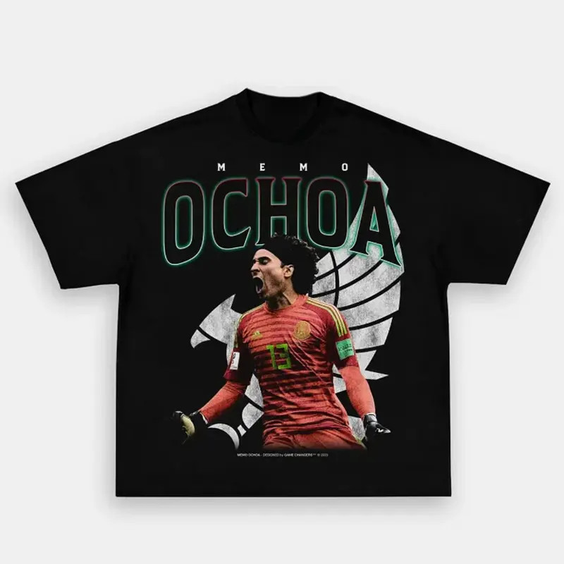 COMBATWEAR Memo Ochoa National T-Shirt, Unisex Soccer Shirt, Graphic Tee T-Shirt