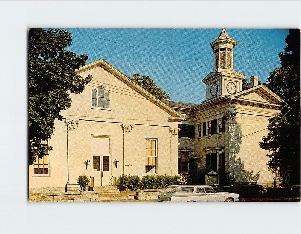 Postcard Reynolds Hall and McMurran Hall Shepherd College Shepherdstown WV USA