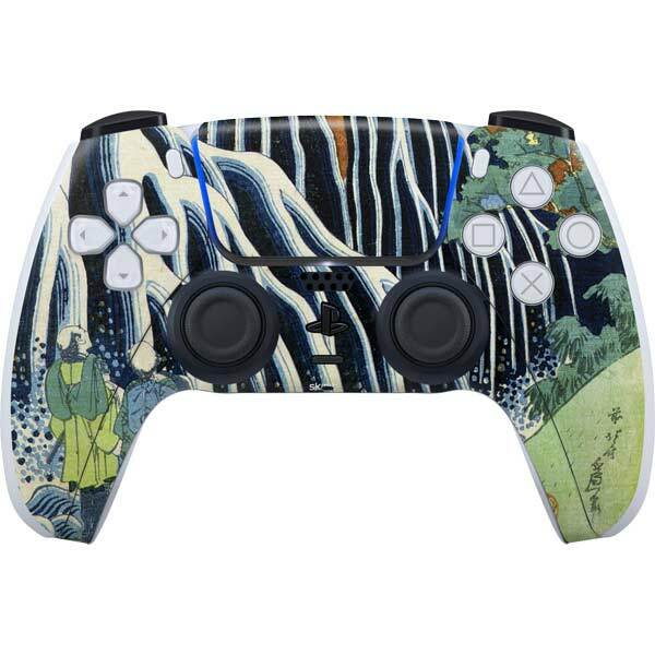 Hokusai PS5 Controller Skin - Kirifuri Falls in Kurokawa Mountain