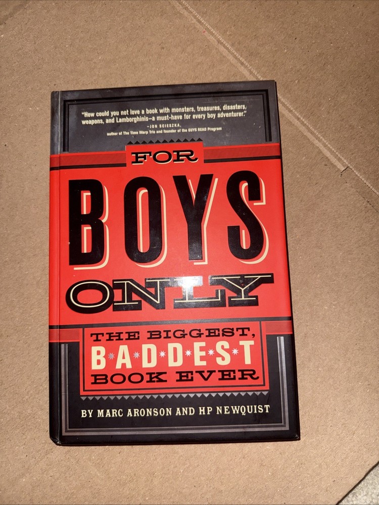 For Boys Only  by Marc Aronson and H. P. Newquist