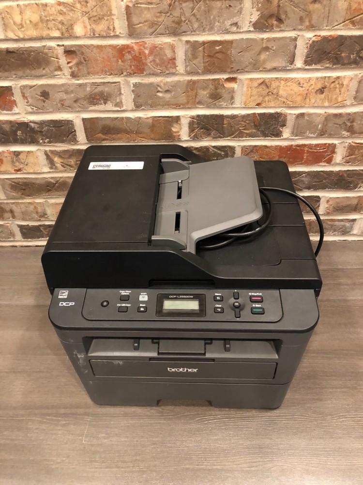 As Is Brother DCP-L2550DW Compact Monochrome Laser Multifunction Printer
