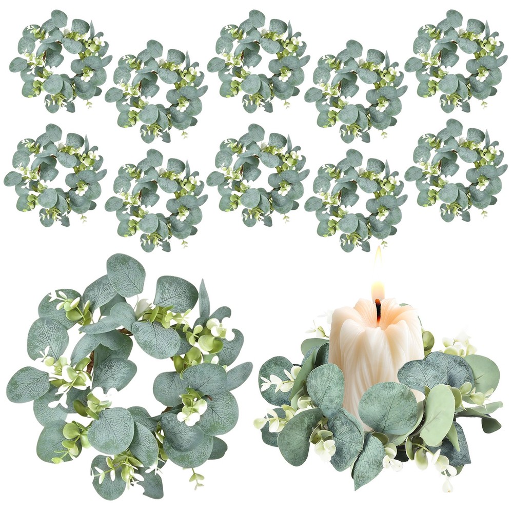 12 Pcs Candle Rings,Small 4