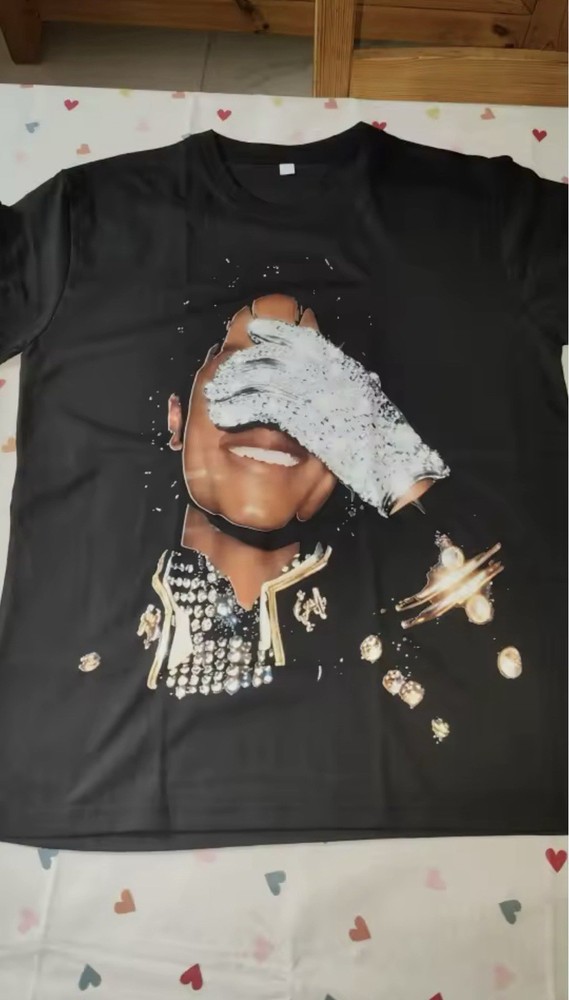 Michael Jackson Glove Graphic-Shirt Vintage 90s Tee Jackson T-Shirt Unisex 2026