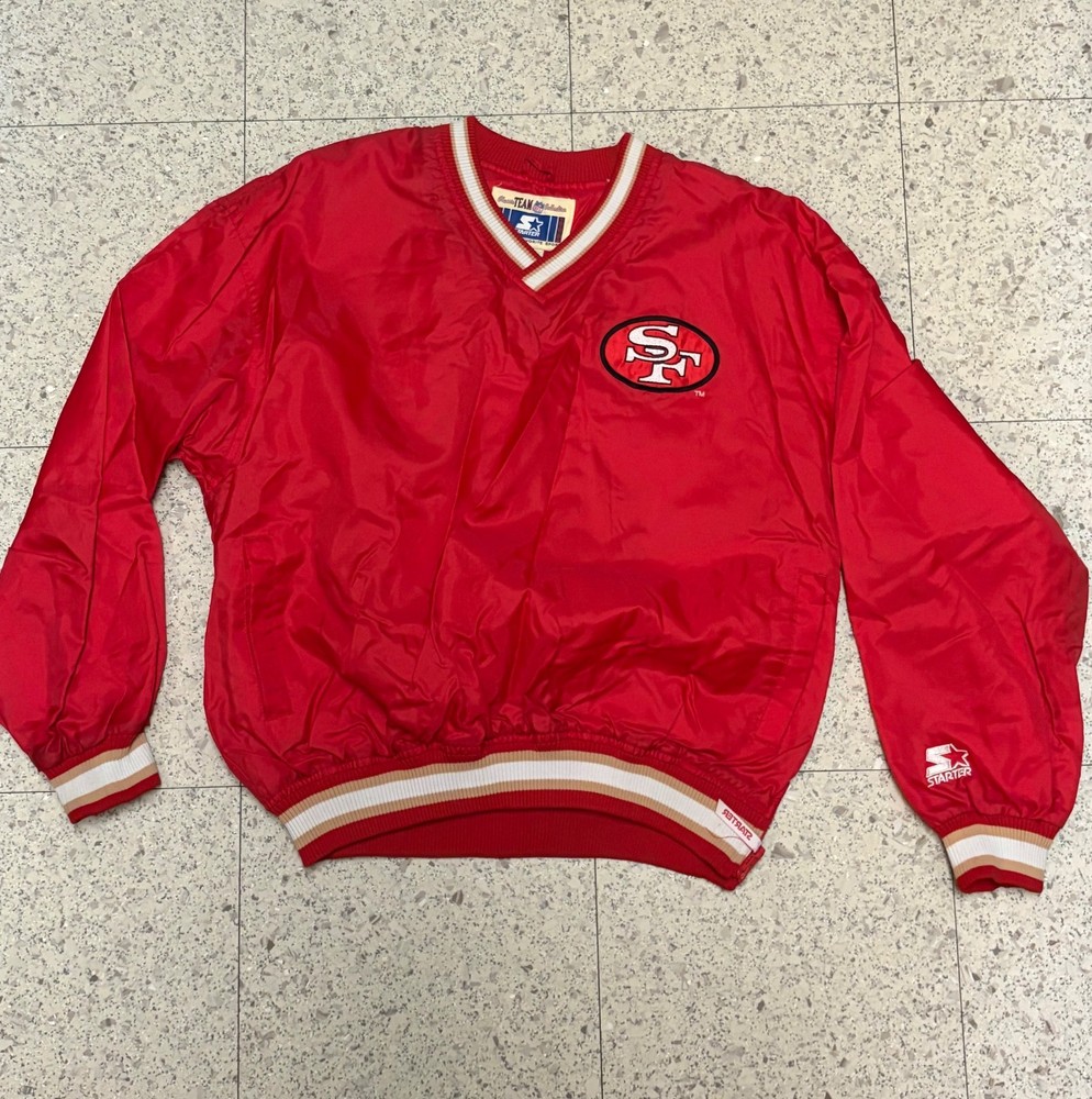 Vintage 90s Steve Young Starter pullover jacket sz Medium